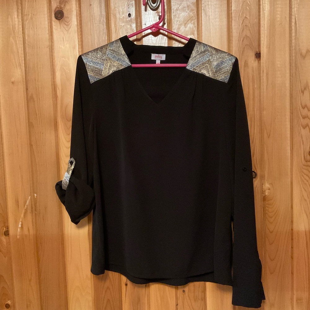 Black Blouse Size L
